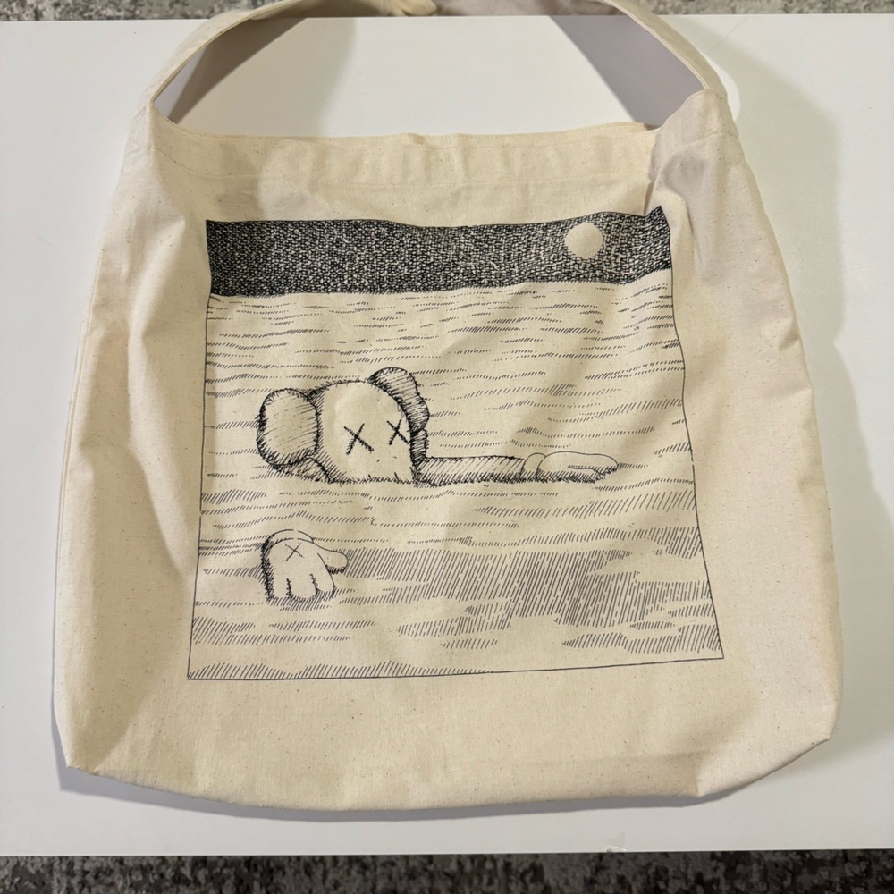 KAWS X Uniqlo Tote Bag